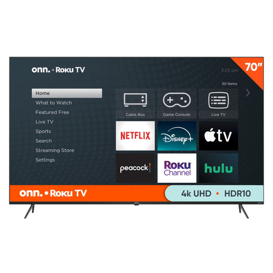 70” Class 4K UHD (2160P) LED Roku Smart Television HDR (100012588)